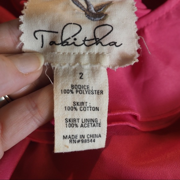 Anthropology Tabitha 2 Great Eacapes  pink dress - Picture 10 of 16